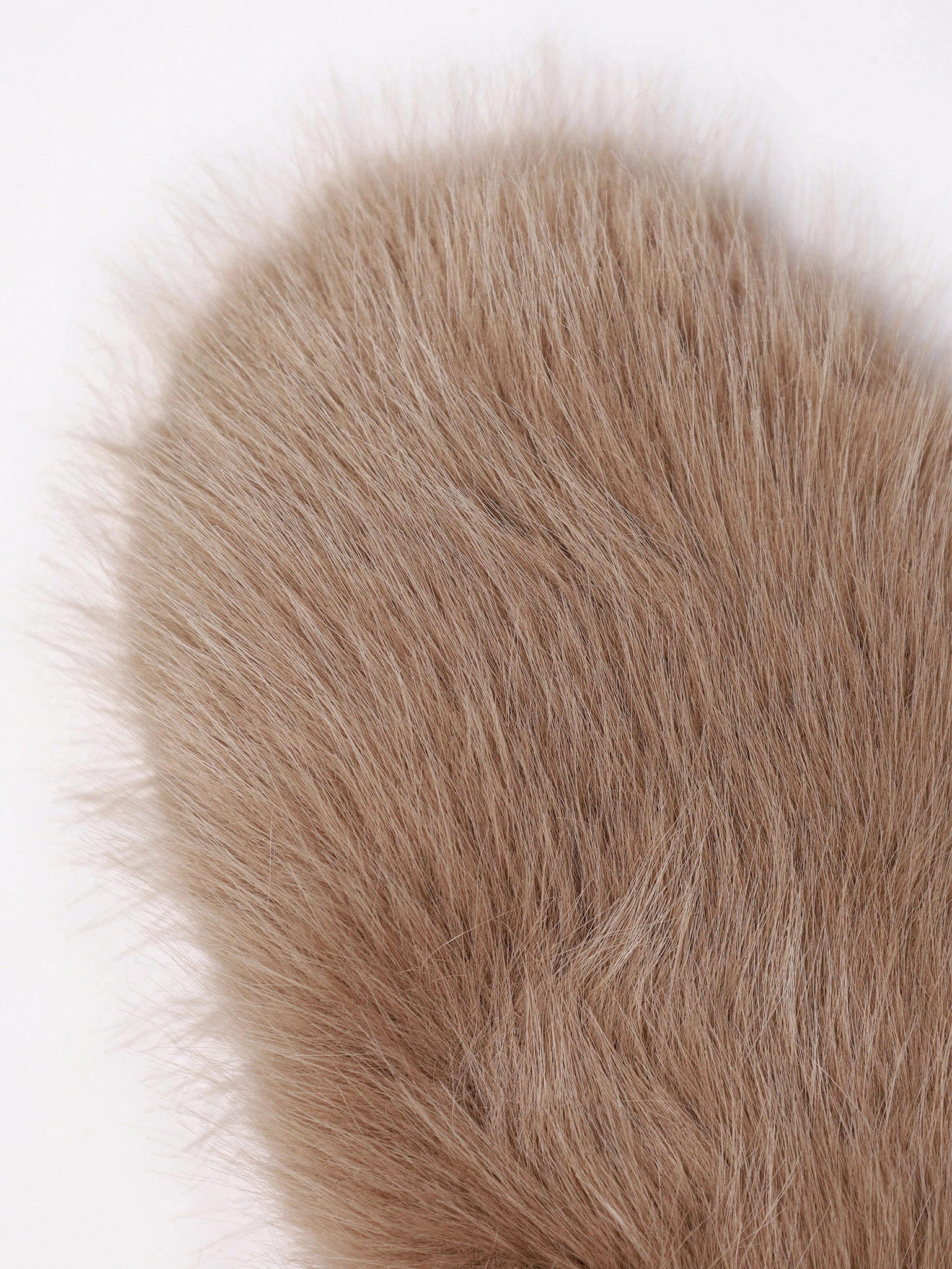 Варежки меховые комбинированные